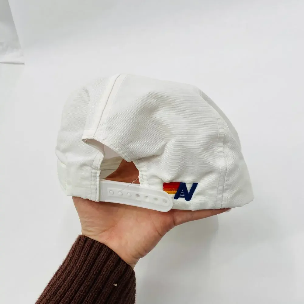 Aviator Nation white trucker hat
